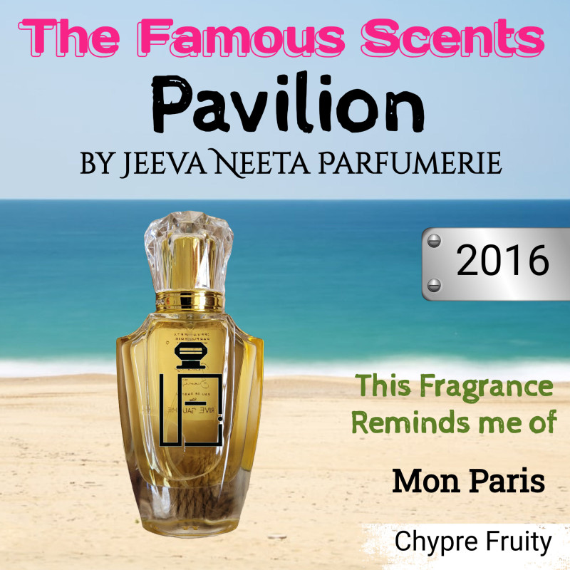 The Famous Scents Pavilion Eau De Parfum Body Perfume by Jeeva Neeta Parfumerie