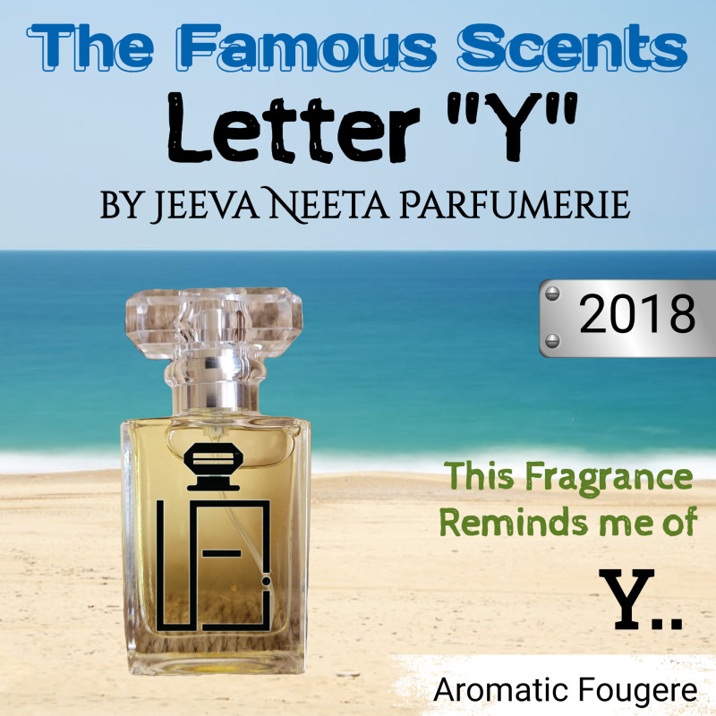 EDP - Y.ES.EL The Famous Scents Letter "Y" Reminds me of Y by Jeeva Neeta Parfumerie