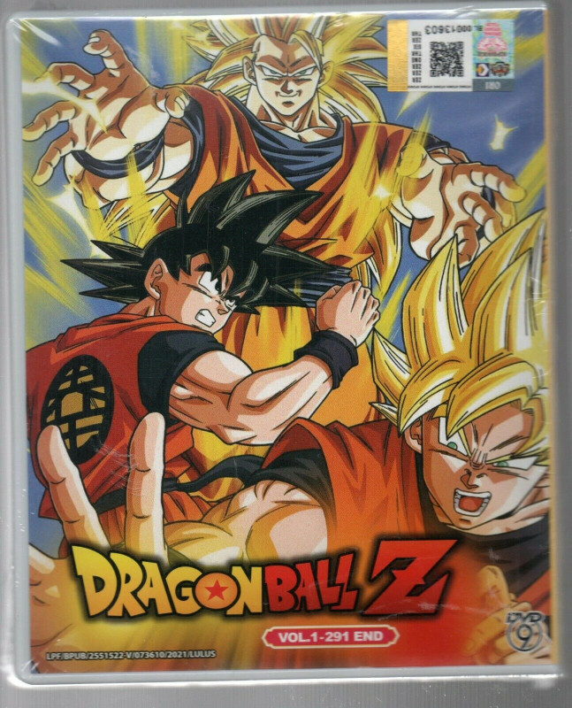 Anime DVD Dragon Ball Z Vol.1-291