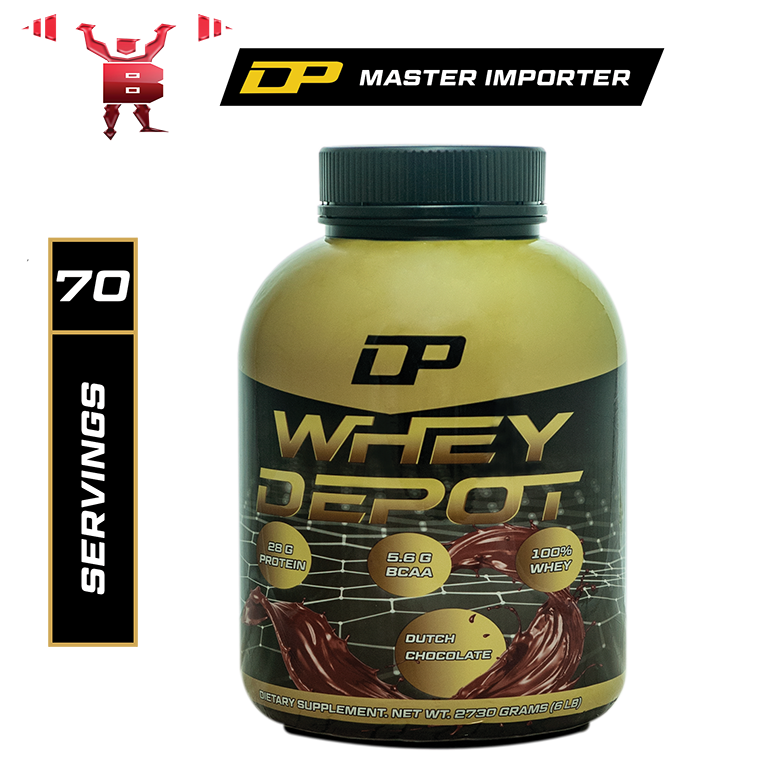 DP Whey Depot 6lb, Protein Powder with FREE GIFT