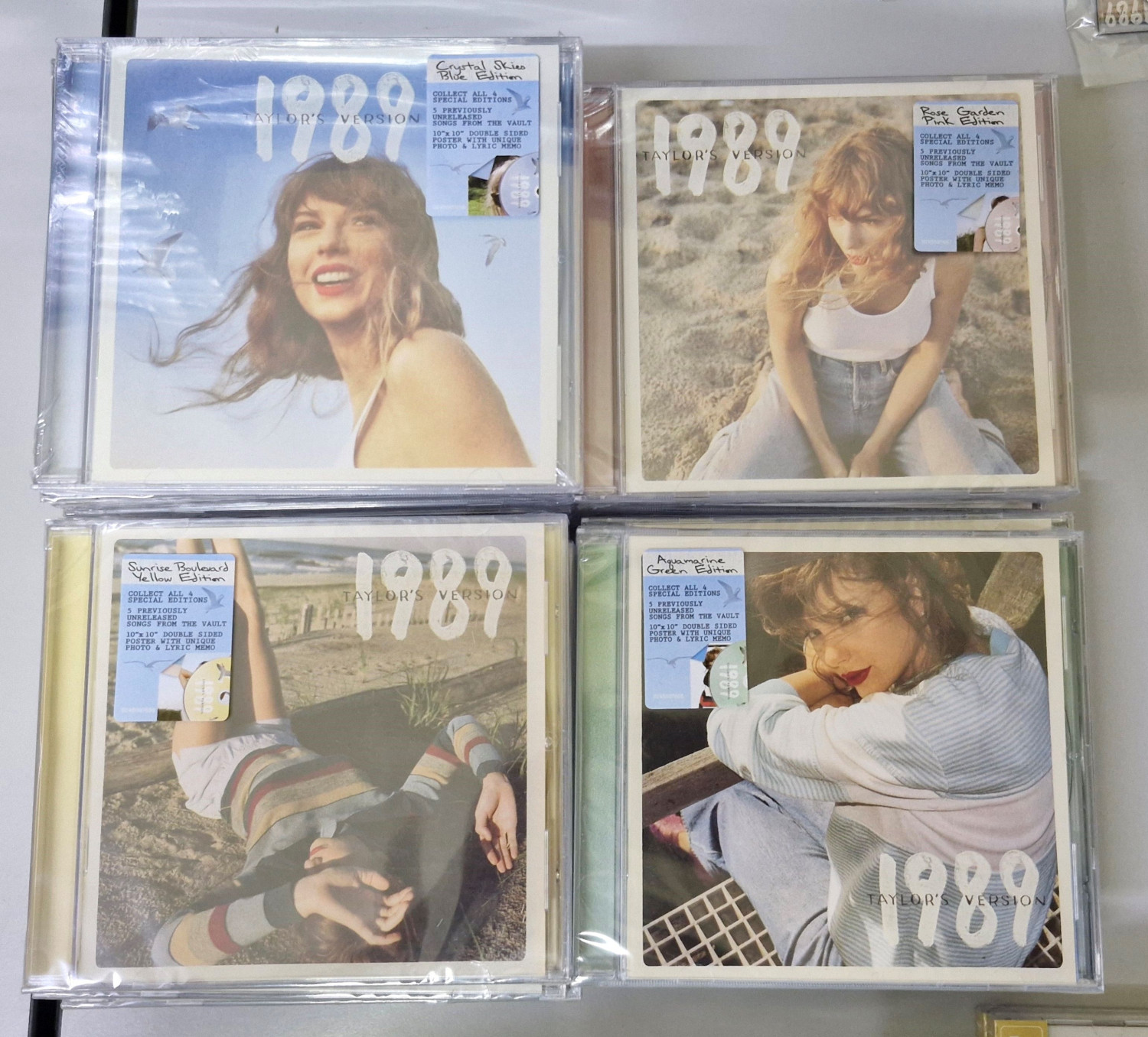 Taylor Swift - 1989 Taylor's Version ( 4 Different Color Edition CD / 2023 ) EU Press