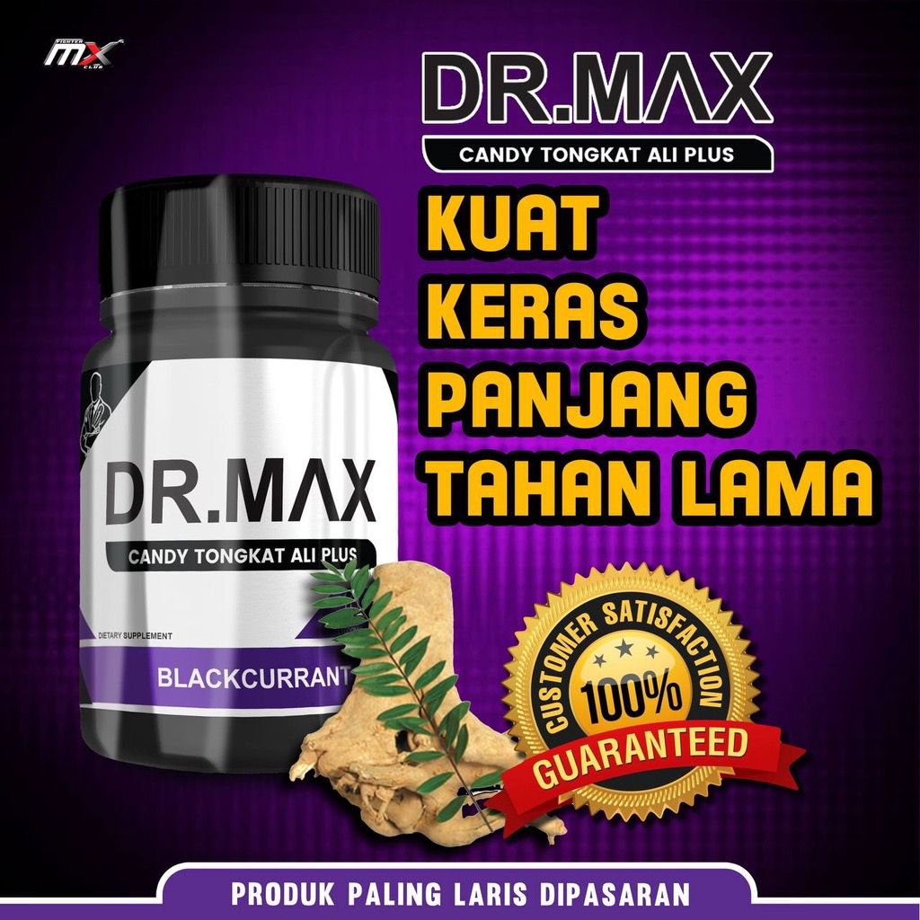 (100% ORIGINAL) DR MAX - UBAT KUAT LELAKI TAHAN LAMA BESAR PANJANG KERAS